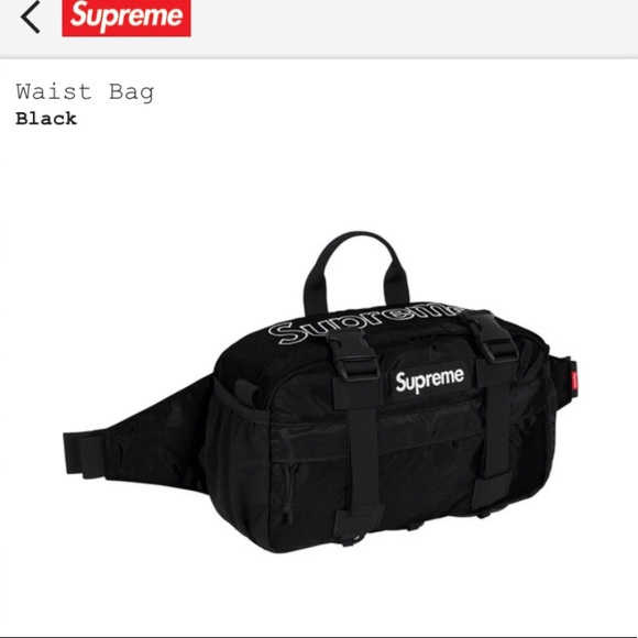 Supreme Other - NWT supreme waist bag black